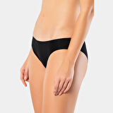 Türen Kadın Lazer Kesim Pamuklu Bikini Külot 907/Siyah