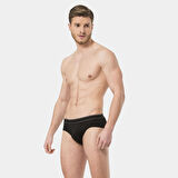 Türen Erkek Likralı Slip 166/Siyah