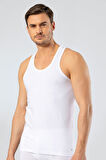Cacharel Erkek Halter Yaka Spor Atlet 1302/Beyaz