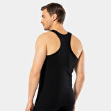 Cacharel Erkek Halter Yaka Spor Atlet 1302/Siyah