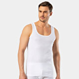 Cacharel Erkek 2'li %100 Pamuk Atlet 1501/Beyaz