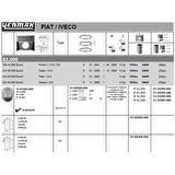 Fiat Motor Piston+segmanı Doblo 1,9d (82,00mm) - Yenmak 31-03399-080