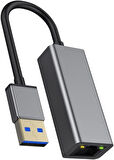 Plentiful USB 3.0 to Gigabit Ethernet 10/100/1000 Gigabit Ethernet Internet Adaptör Çevirici
