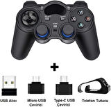 2.4ghz Android Telefon Kablosuz Oyun Kolu Gamepad Pc Tv Box Ps3