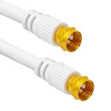 S-LINK SLX-590 RG6/U F KONNEKTÖRLÜ HAZIR ANTEN KABLOSU (2 METRE)