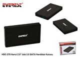 Everest HDC-270 Harici 2.5" Usb 2.0 Sata Harddisk Kutusu