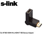 S-link SL-HF180 HDMI M to HDMI F 180 Derece Adaptör