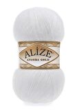 Alize Angora Gold El Örgü İpi  055 BEYAZ 1 ADET