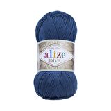 Alize Diva El Örgü İpliği - 279 Havacı Mavi