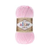Alize Diva El Örgü İpliği - 185 Pembe