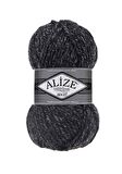 Alize Superlana Maxi El Örgü İpi Jaspe Antrasit 800