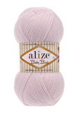 Alize Baby Best El Örgü ipi Pudra Pembe 184