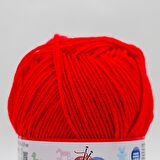 Himalaya Everyday Bebe Lux Anti Pilling El Örgü İpliği - 70406 Kırmızı