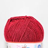 Himalaya Everyday Bebe Lux Anti Pilling El Örgü İpliği - 70407 Bordo