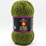 Himalaya Everyday New Tweed Anti Pilling El Örgü İpliği - 75106 Yeşil
