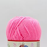Himalaya Everyday Bebe Lux Anti Pilling El Örgü İpliği - 70444 Neon Pembe