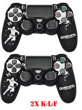  Playstation 4 Desenli Renkli Kol Koruyucu Silikon Kılıf  Ps4 Kol Kılıfı