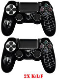  Playstation 4 Desenli Renkli Kol Koruyucu Silikon Kılıf  Ps4 Kol Kılıfı
