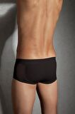 DOREANSE 1705 ERKEK FİLELİ SİYAH MODAL BOXER