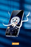 İphone 14 Pro Max HD Cam Premium Çizilmez Tam Kaplama Ekran Koruyucu Kırılmaz Cam ESD - Metal Kutulu
