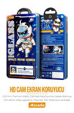 İphone 12 Pro HD Cam Uyumlu Çizilmez Tam Kaplama Ekran Koruyucu Kırılmaz Cam ESD - Metal Kutulu