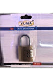 Yuma Şifreli Asma Kilit 30 mm