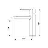 Bocchi Lago 1032-0001 Tek Kumandalı Lavabo Bataryası