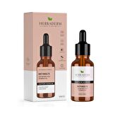 Herbaderm Yaşlanma Karşıtı Retinol 30 Yaş + Gece-Gündüz Yüz ve Boyun Serumu 30 ml 