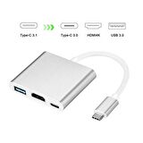 Codegen USB 3.1 Type-C USB 3.0/HDMI Çoklayıcı Adaptör CDG-CNV39
