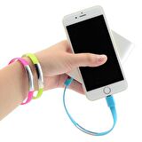 Codegen USB 3.1 Type-C Beyaz Bileklik Şarj Data Kablosu CDG-CNV71