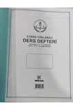 Sınıf Defterı 8 Derslık Yoklamalı Ders Derfterı