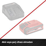 akülü budama testeresi GE-PS 18/15 Li BL-Solo Power X-Change (18V, kömürsüz, 12,5 cm kesme uzunluğu, aletsiz pala ve zincir değişimi, aküsüz)