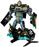 Happy Kid Robot M.A.R.S. Dönüşen Araba Bustrunner/Solar Spark