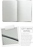Journals Nota Bene Classic Sert Kapak Defter (Siyah, 13x21 cm)