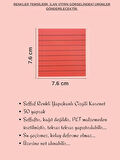 Şeffaf Renkli Yapışkanlı Not Kağıdı Çizgili Karenot (Pembe 5)