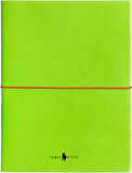 Ricci Z Notes 19x24 cm Düz - Düz İkili Yeşil Defter