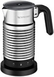 Aeroccino 4 süt köpürtücü, elektrikli köpük hazırlayıcı, 120 ml kremsi süt köpüğü ve 240 ml sıcak süt için, bulaşık makinesinde yıkanabilir köpürtücü, gümüş