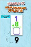 ve Hesapla Matematik Öğrenme Oyunu - Montessori Matematik Toplama ve Çıkarma Öğrenme - Kreş Ana Sınıfı 1.Sınıf Çocuklar İçin Eğitici Zeka Kutu Oyunu