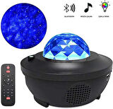 Smart Starry Projektör Light-Blth+Müzik+7Farklı Ambians
