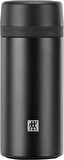 Thermo Çay Demlikli Matara, Paslanmaz Çelik, Siyah, 420 ml