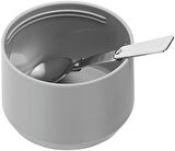 Thermo Yemek Kavanozu, Paslanmaz Çelik, Beyaz-Gri, 700 ml