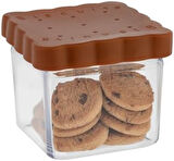 Coco Biscuit Saklama Kabı, Kahverengi, 500 Ml