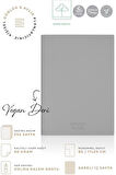 Esnek Kapak Defter B5 Krem 128 yp. Kareli