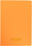 Notes 17x24 cm Karton Kapaklı İplik Dikişli Defter, 32 Yaprak, Düz, Nar Çiçeği