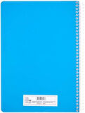 Pruva A4 Pet Spiralli Karton Kapaklı Defter 144 Yaprak - Kareli - Mavi