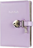 Hush Pastel Kilitli Defter ve Kalem Çantası Seti