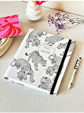 Spiralli Defter Sert Kapak 192 Sayfa 96 Yaprak 17x24 cm 90gr. Çizgili