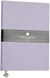Classic Esnek Kapak Çizgili Defter, 14.8x21 cm -Lila