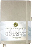 Venzi Sert kapak Planlayıcı Defter, 14x20 cm 100 gr. Krem 96 yp.Gümüş. Çiz.