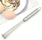 Nesil Ayarlanabilir Paslanmaz Çelik Metal Boncuk Top Uçlu Yumurta Çırpıcı Sos Karıştırıcı